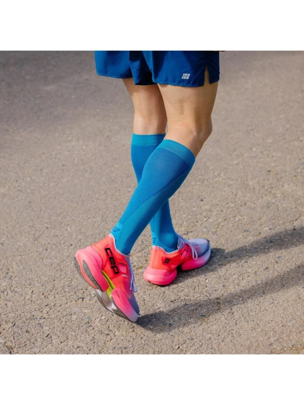 Ultralight 20-30 mmHg Compression Socks for Women - Blister-Free Running Gear